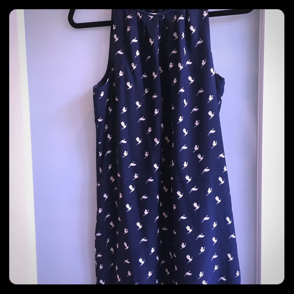 THEORY sleeveless silk dress